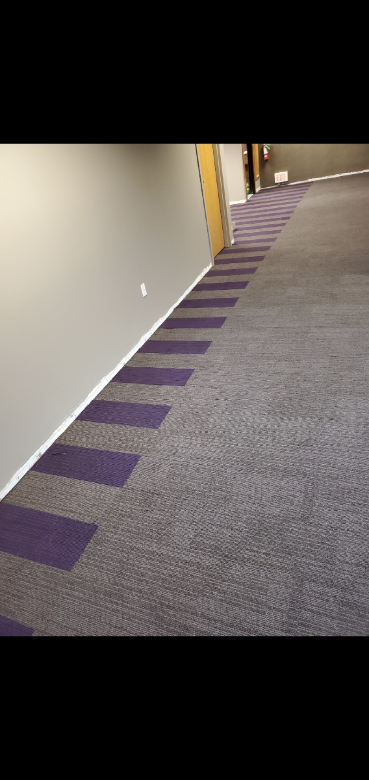 Commercial flooring installation